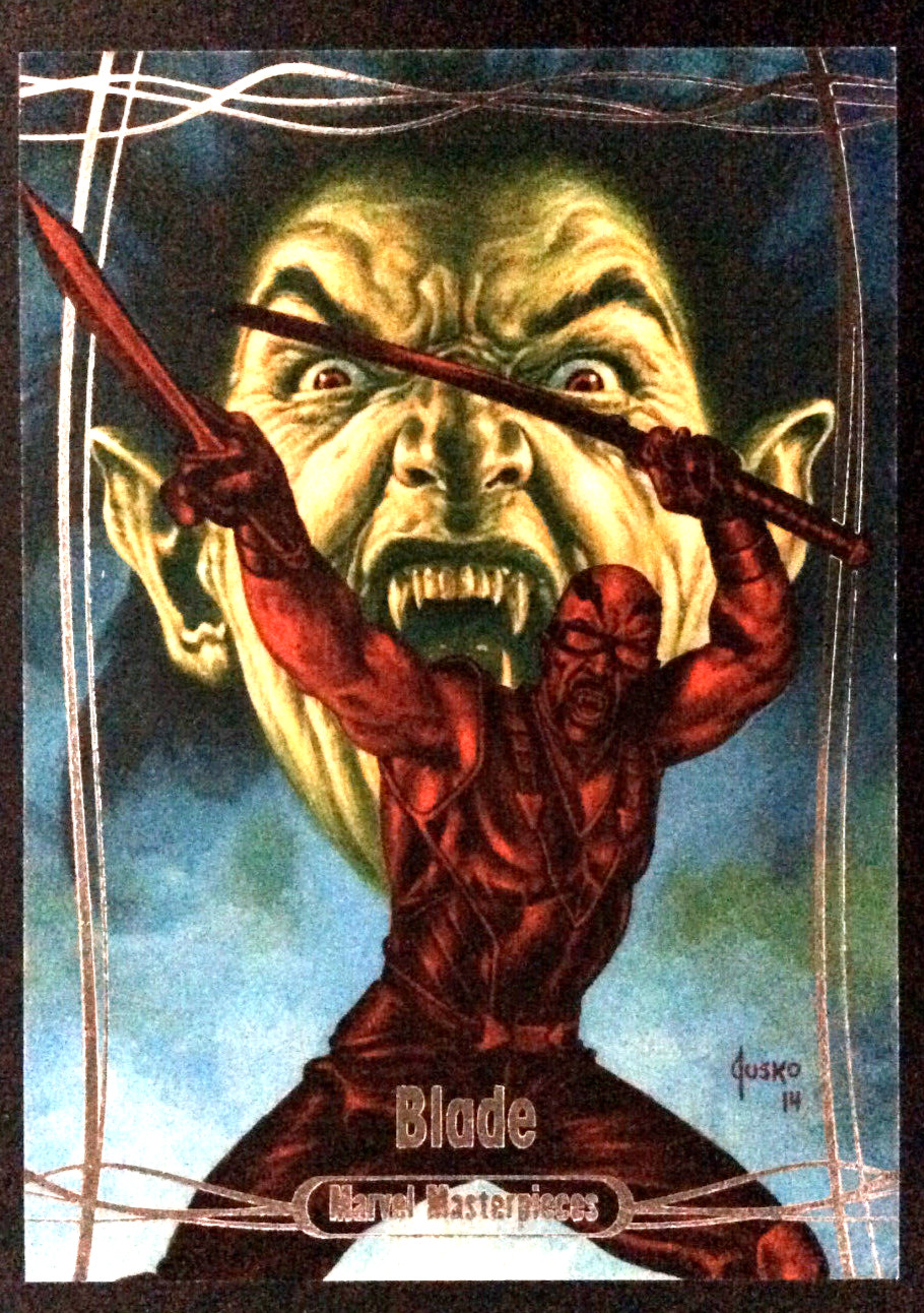 2016 Marvel Masterpieces - Blade #36 - Base Set 0286/1999