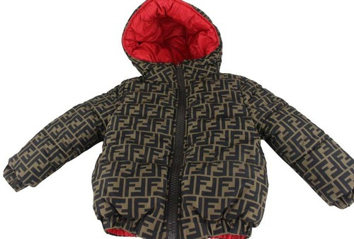 Fendi Toddler Size 3T Monogram x Red 