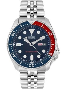 Seiko-Men-039-s-Automatic-SKX009K2-Blue-Stainless-Steel-Self-Wind-Diving-Watch