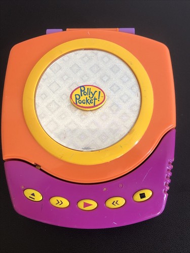 Polly Pocket Bluebird 1998 Vintage Mini CD Player Disco Playset NO DOLLS 2AAA - Picture 1 of 8