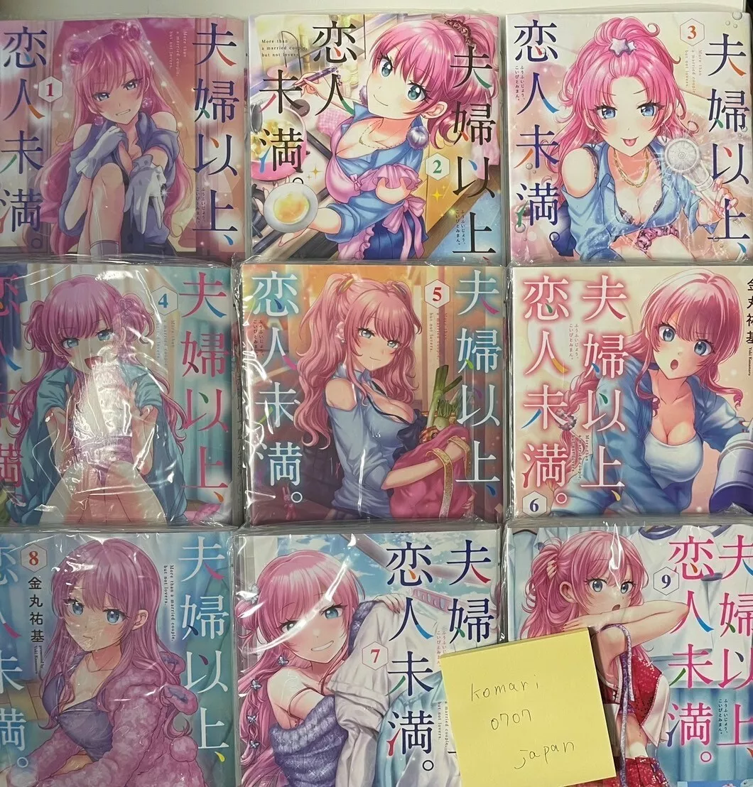 Fuufu Ijou, Koibito Miman Vol. 1-9 Comics Set Japanese Ver. Manga Used  Books JPN