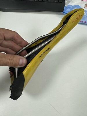 Selle De Vélo Selle Italia Flite Titanium Marco Pantani '99 - Cuir, Excellent état, Collector