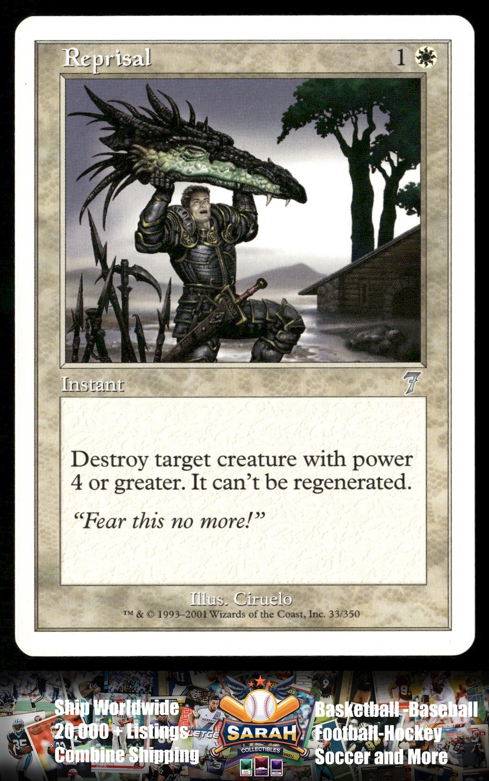7th Edition #33 Reprisal