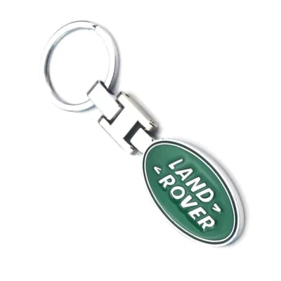 Land Rover Keyring Discovery Freelander Ranger Rover Key Chain Green 4X4 Gift