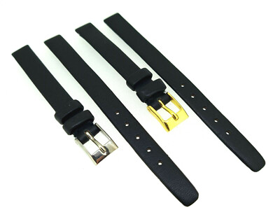 XS extra kurz Uhrenarmband 8mm von Bucherer schwarz 76