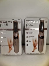 NEW Finishing Touch Flawless Pedicure Tool Rechargeable Dual Speed Smooth