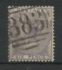 GB QV 1855/7 Sg 69, 6d Deep Lilac, Fine used. {TT523-83}