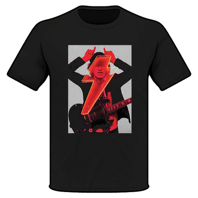 AC/DC SHIRT POWER UP -RED LIGHTNING & ANGUS