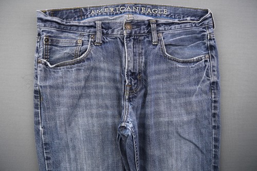 Men's 2013 American Eagle Jeans Original Straight Size 32x30 (Msr 33x29) - Picture 2 of 10