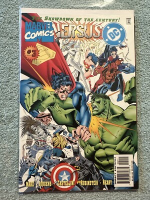 Marvel Comics Versus DC Issue #3 Comic Book. Ron Marz. Peter David. 1996
