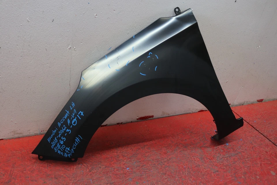 2018 2022 HYUNDAI ACCENT LEFT SIDE FENDER Foto 2 de 4