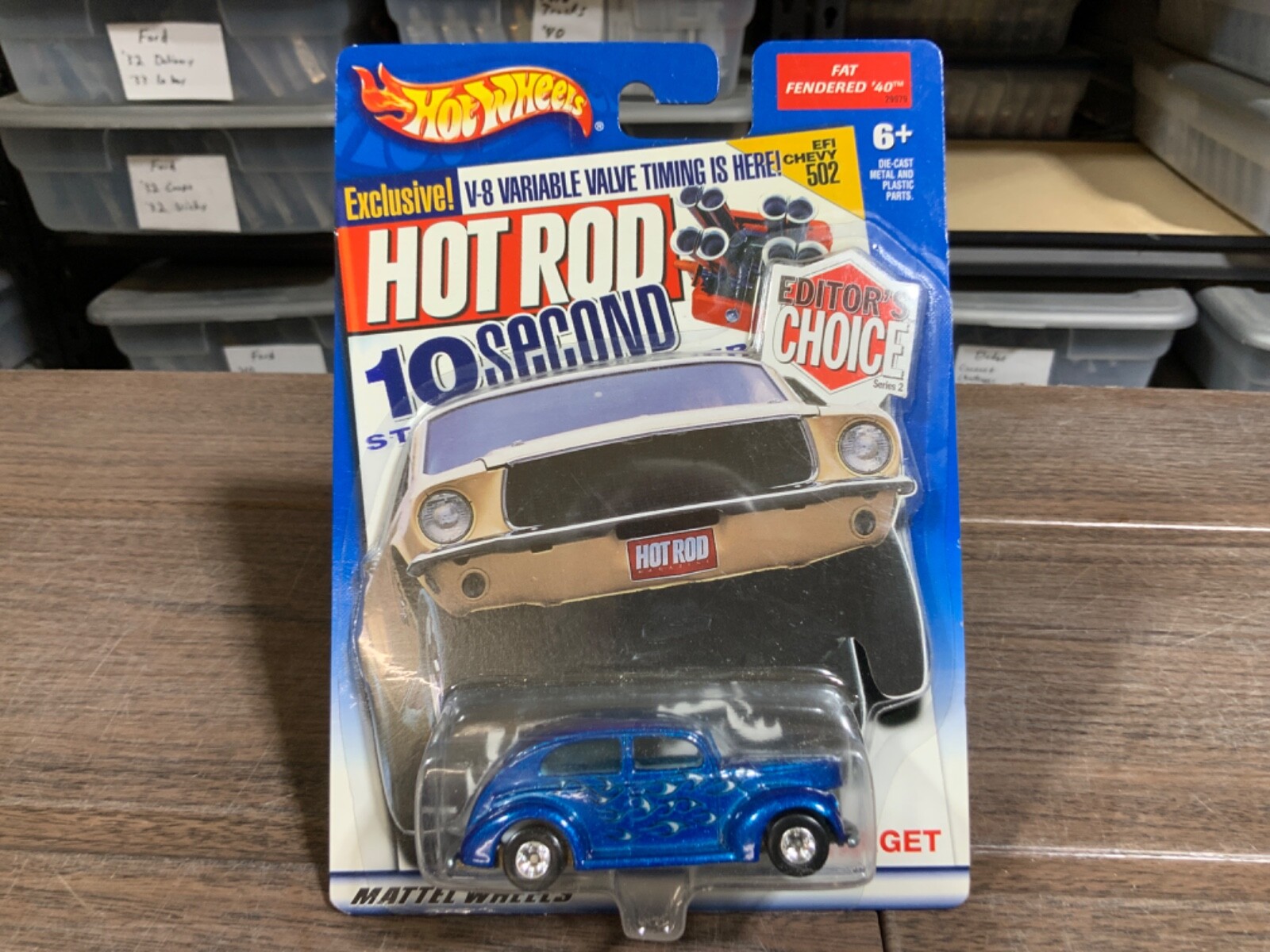 HOT WHEELS EDITOR'S CHOICE HOT ROD FAT FENDERED '40 | eBay