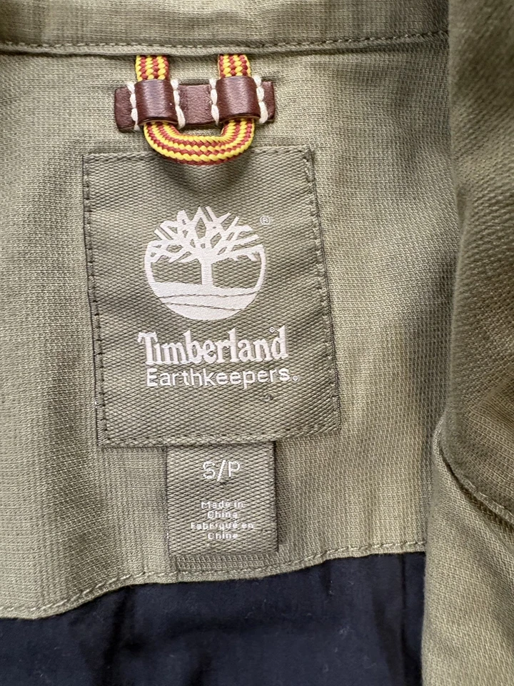 Timberland хранители поле куртка военного зеленый мужской размер маленький, но унисекс - Изображение 2 из 4