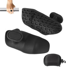 Rypt Grip for Weight Lifting Deadlift Rows-Rubber Anti-Slip Ergonomic Black