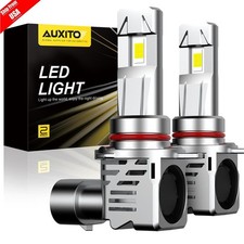 Auxiot 9012 Hir2 Led Headlight Bulbs Low Beam 24000lm Super Bright 6500k White