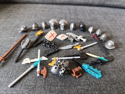 Custom Ritter & Fantasy Waffen & Zubehör Konvolut passend für Lego Minifiguren 1