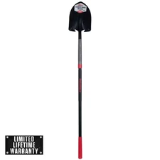 Razor-Back Poweredge 48 In. Fiberglass Handle Super Socket Digging Shovel