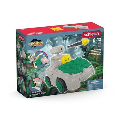 Schleich Eldrador Crashmobil mit Mini Creature Dschungel Dunkelgrün Gelb