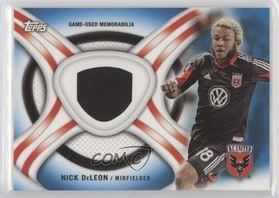 2013 Topps MLS Kit Relics Blue 27/49 Nick DeLeon #KIT-ND 0m1