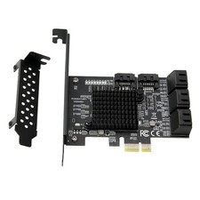 Expansion Card Controller Adapter PCI-Express to 8 Port SATA 3.0 6Gbps For HDD