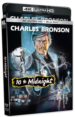 10 TO MIDNIGHT [4K UHD + Blu-ray, 5-12-2026] USA 2-Disc Set w/Slipcover & NEW!