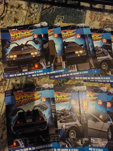 Eaglemoss Back to the Future Build DeLorean Issues 1-126 Magazines Only - Picture 2 of 8