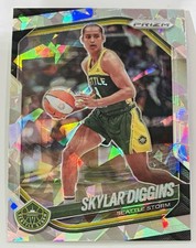 2025 Panini Prizm WNBA Skylar Diggins #123 Ice Prizm Seattle Storm SP