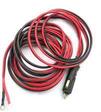 12V 15A Heavy Duty Male to Male Cigarette Plug Lighter Adapter Charger Cord With