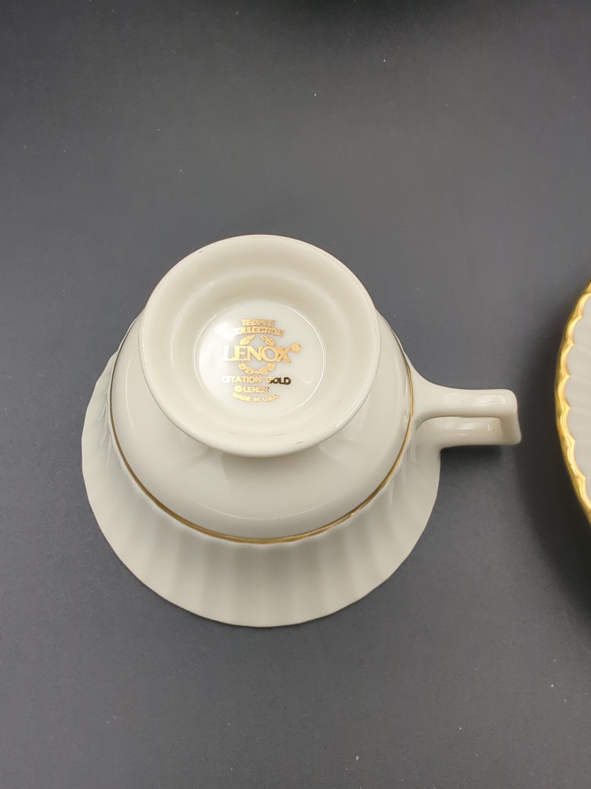 Lenox Citation Gold 5 Piece Place Setting