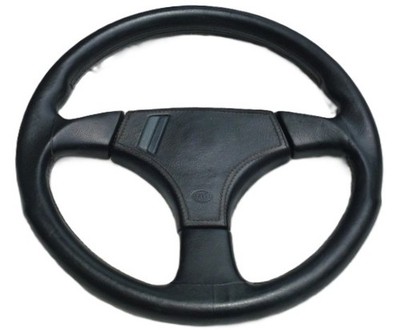 HELLA & MOMO 360mm Leather Steering Wheel Horn Button 80s JDM