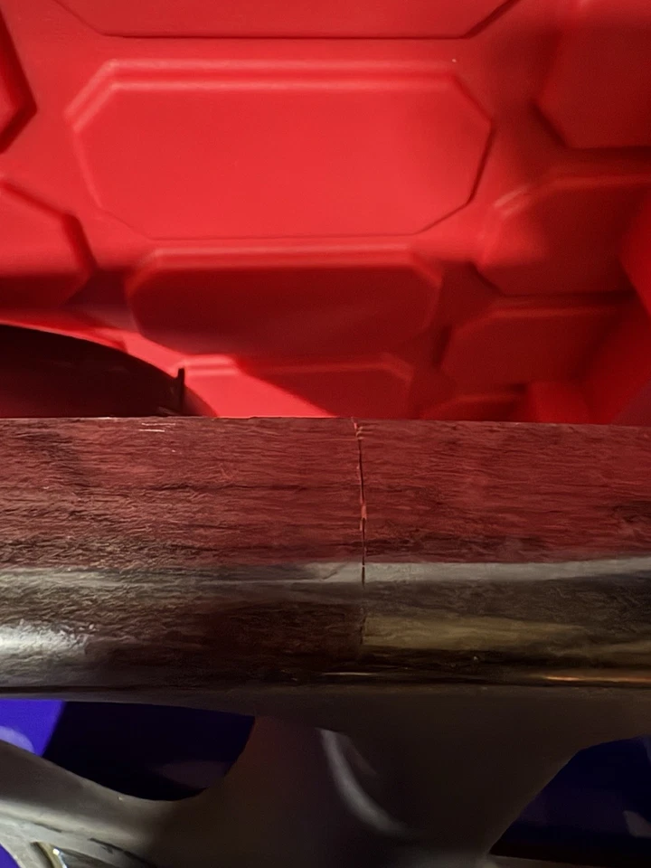 01-02 GMC Yukon Denali Dash Radio Instrument Cluster Bezel Trim Woodgrain Gray - Image 2 of 3