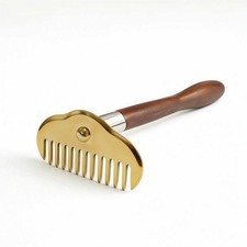 Massage Comb with Long Handle Comfortable Wooden Massage Comb Smooth for Home
