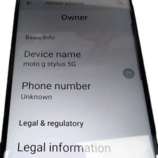 Motorola Moto G Stylus 5G 2024 XT2419-2 Locked to T Mobile 128GB 6.7"   50MP
