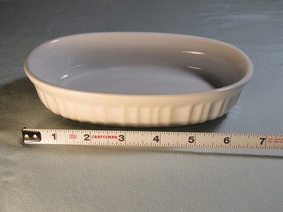 Corningware Small Serving Bowl 15 0z Stoneware 7' Long 5' Wide 2 '' Deep