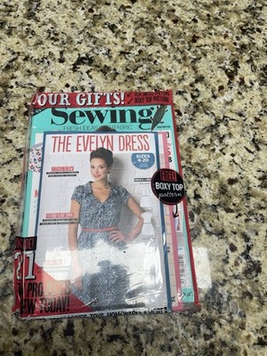 Sewing Magazine Issue Twenty Five Illustrated Evelyn Dress Free Pattern Projects