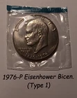 Photo of a 1976-P Eisenhower Dollar from an eBay listing that sold on Jul 22, 2026