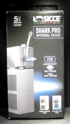 SICCE SHARK PRO 700 Internal Filter 190 gph