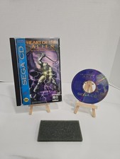 🔥 Heart of the Alien (Sega CD 1994) CIB w/ Manual & Reg Card DISC IS MINT RARE