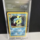 Pokémon TCG Gyarados Base Set Holo 6/102 WOTC 1999 TAG Graded 8.5