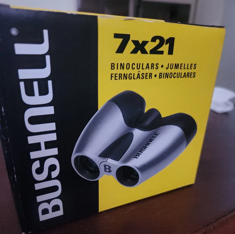 Bushnell 7X21 Model 13-0721 Compact Binoculars New Outdoor/Indoor Sports Hunting - Image 4 of 4