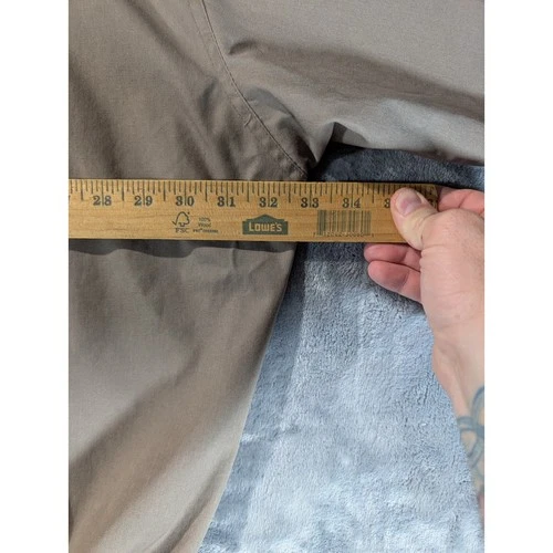 Vintage Oversized Harrington Bomber Jacket Tan Khaki Harbor Bay 5X Big and Tall image 6