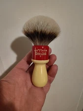 Restored Vintage Dubl Duck #3 Shave Brush With A New 24mm Badger Knot