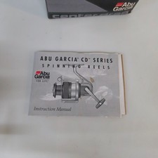 Abu Garcia CD-1000 S4 Center Drag Spinning Fishing Reel New In Box W/ Manual
