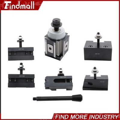 Findmall CXA 250-300 13-18'' Piston Quick Change Tool Post Lathe Set Swing