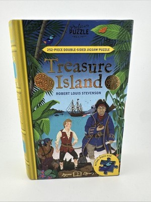 Professor Puzzle Treasure Island Jigsaw Puzzle 252 Pieces | Ages 8+ | Kids Famil
