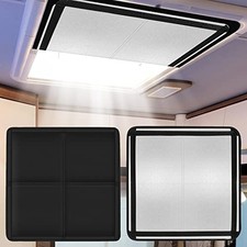 Reversible Magnetic Skylight Cover, 16" x 16" Camper Shades for 16"L x 16"W