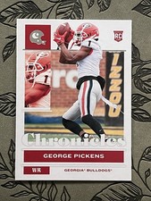 2022 Panini Chronicles Draft Picks #21 George Pickens (RC)