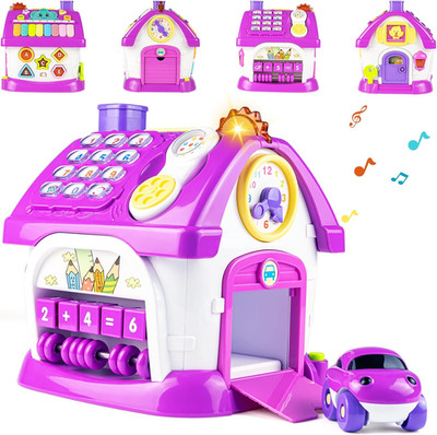 Toddler Toys for 1 Year Old Girl Gifts: Kids, 8 in 1 Multi-Functional Learning B