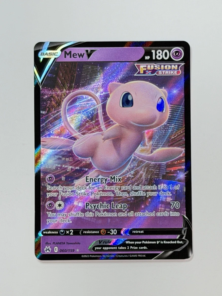 Mew V Pokémon TCG Cards for sale | eBay