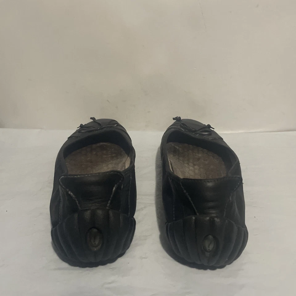 "Mocasines planos Privo negros fáciles sin cordones para mujer SIN TALLA 10"" de largo zapatos" Foto 4 de 4